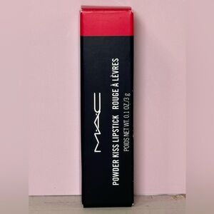 MAC Powder Kiss Lipstick NIB (935 Ruby New) 3 g / 0.1 oz